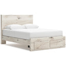 Signature Design by Ashley Lawroy B2310B4 Queen Panel Storage Bed IMAGE 1