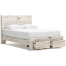 Signature Design by Ashley Lawroy B2310B4 Queen Panel Storage Bed IMAGE 2