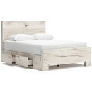 Signature Design by Ashley Lawroy B2310B6 Queen Panel Bed with Storage IMAGE 2