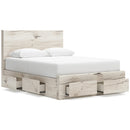 Signature Design by Ashley Lawroy B2310B9 Queen Panel Storage Bed IMAGE 2