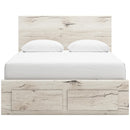 Signature Design by Ashley Lawroy B2310B9 Queen Panel Storage Bed IMAGE 3