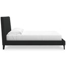 Signature Design by Ashley Cadmori B2616-82 King UPH Bed with Roll Slats IMAGE 3