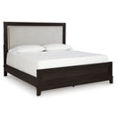 Signature Design by Ashley Neymorton B618B2 Queen Upholstered Panel Bed IMAGE 2