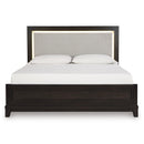 Signature Design by Ashley Neymorton B618B5 California King Upholstered Panel Bed IMAGE 3