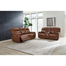 Signature Design by Ashley Healy Pier U1120418 Power Reclining Loveseat with Console and Adjustable Headrest IMAGE 6