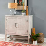 23LA1010GRY DIXON ACCENT CABINET PEBBLE GREY