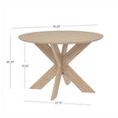AUDEN NATURAL WOOD DINING TABLE 20D2015WDDTNAT