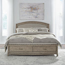 Queen Uph Storage Bed  SKU: 805-BR-QUS