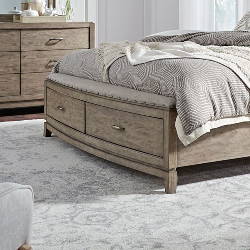 Queen Uph Storage Bed  SKU: 805-BR-QUS