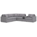 Signature Design by Ashley Modmax 92104S14 6 pc Sectional with Audio System IMAGE 1