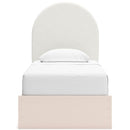 Signature Design by Ashley Wistenpine B1323B14 Twin Upholstered Panel Bed with Storage IMAGE 3