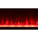 Coaster Furniture Vallerie 710022 71" TV Stand with Visual Flame Box - Black IMAGE 10