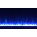 Coaster Furniture Vallerie 710022 71" TV Stand with Visual Flame Box - Black IMAGE 8