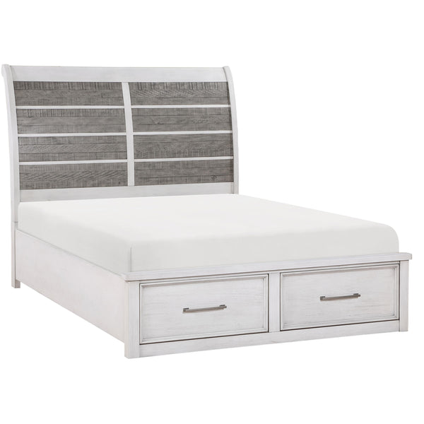 Homelegance Ambrose 1303K-1EK* King Platform Bed with Footboard Storage IMAGE 1