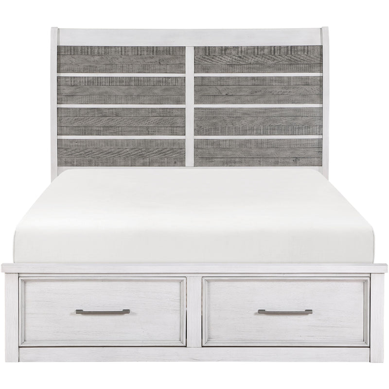 Homelegance Ambrose 1303-1* Queen Platform Bed with Footboard Storage IMAGE 2