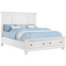 Homelegance St. Simon 1714NW-1*DW Queen Panel Bed IMAGE 1