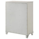 Coaster Furniture Olivia 224955 5-Drawer Bedroom Chest of Drawers - Pearl White IMAGE 8