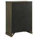 Coaster Furniture Gran Park 224935 5-Drawer Bedroom Chest of Drawers - Dark Cocoa IMAGE 6