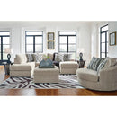 Benchcraft Calnita 20502U1 Oversized Swivel Chair and Ottoman IMAGE 6