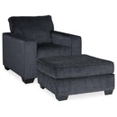 Signature Design by Ashley Altari 87213U6 Chair and Ottoman IMAGE 1