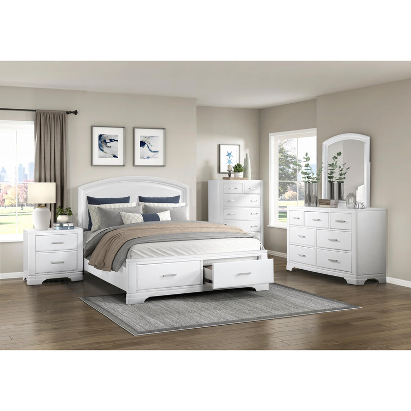 Homelegance Hudson 1520WH-4 Night Stand IMAGE 4