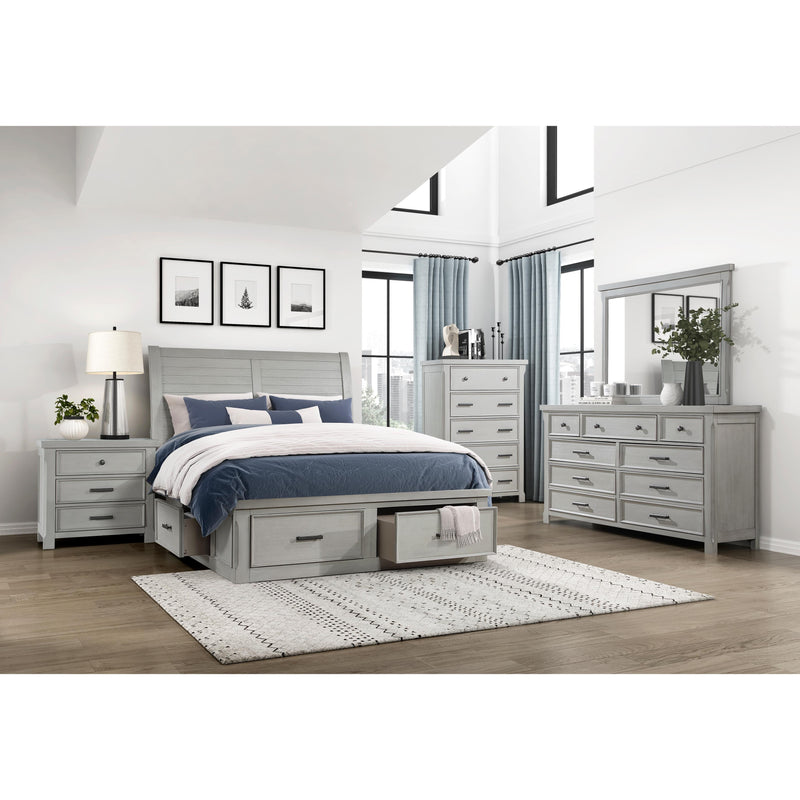 Homelegance Willowbrook 1337K-1CK* California King Platform Bed with Footboard Storage IMAGE 9