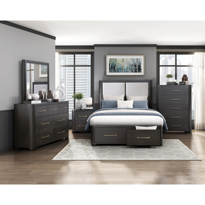 Homelegance Gilbert 1381K-1EK* Eastern King Platform Bed with Footboard Storage IMAGE 13