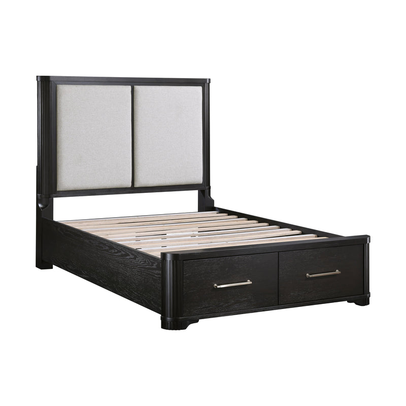 Homelegance Gilbert 1381K-1EK* Eastern King Platform Bed with Footboard Storage IMAGE 4