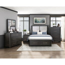 Homelegance Gilbert 1381K-1CK* California King Platform Bed with Footboard Storage IMAGE 12