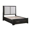 Homelegance Gilbert 1381K-1CK* California King Platform Bed with Footboard Storage IMAGE 4