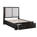 Homelegance Gilbert 1381-1* Queen Platform Bed with Footboard Storage IMAGE 8