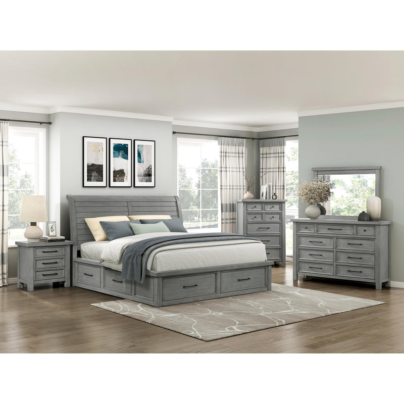 Homelegance Logandale 1559DGK-1EK* Eastern King Platform Bed with Footboard Storage IMAGE 13
