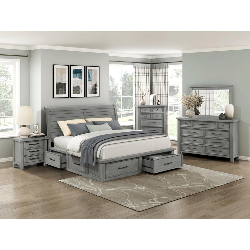 Homelegance Logandale 1559DGK-1EK* Eastern King Platform Bed with Footboard Storage IMAGE 14
