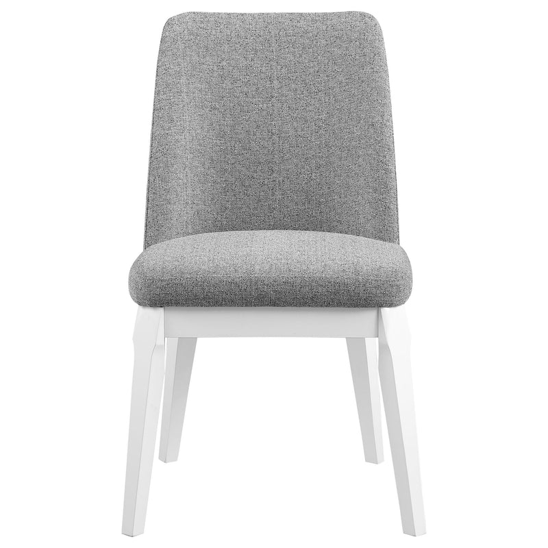 Coaster Furniture Carissa 108306 Upholstered Dining Side Chair - Light Grey IMAGE 3