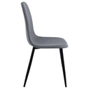 Coaster Furniture Dennison 108532 Upholstered Dining Side Chair - Grey IMAGE 8