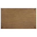 Coaster Furniture Bruner 109101 72-inch Rectangular Wood Dining Table - Natural Brown IMAGE 5