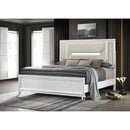 Coaster Furniture Marmore 224961KW 64-inch California King Bed LED Headboard - White IMAGE 2