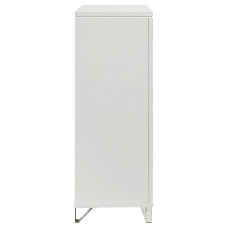Coaster Furniture Marmore 224965 5-Drawer Bedroom Chest of Drawers - White IMAGE 9