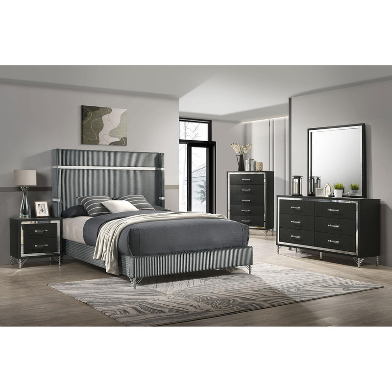 Coaster Furniture Lucia 224993 6-Drawer Dresser Cabinet - Black IMAGE 10