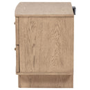 Coaster Furniture Kailani 225042 2-Drawer Nightstand Bedside Table - Beige Oak IMAGE 5