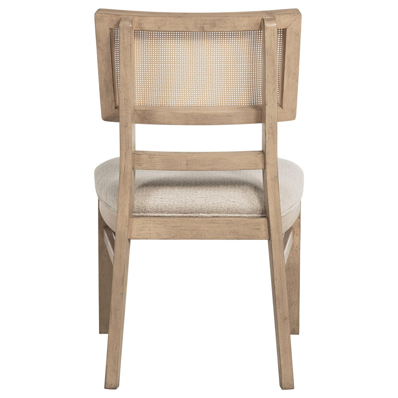Coaster Furniture Kailani 109382 Rattan Cane Dining Side Chair - Beige Oak IMAGE 5