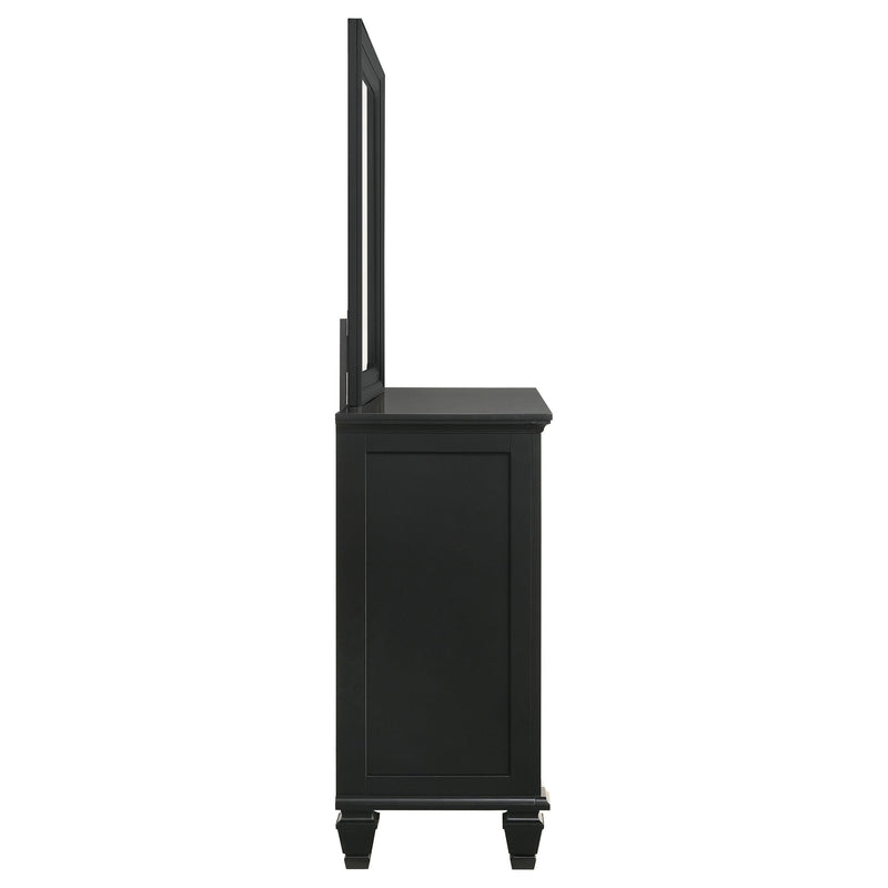 Coaster Furniture Sandy Beach 201323M 11-Drawer Dresser with Mirror - Black IMAGE 9