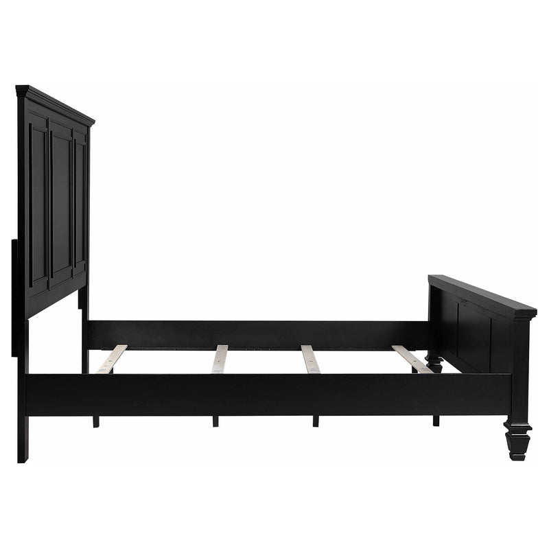 Coaster Furniture Sandy Beach 201321KWN 63-inch California King Wood Panel Bed - Black IMAGE 6