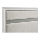 Coaster Furniture Miranda 205110KW 54-inch Upholstered California King Panel Bed - White IMAGE 8