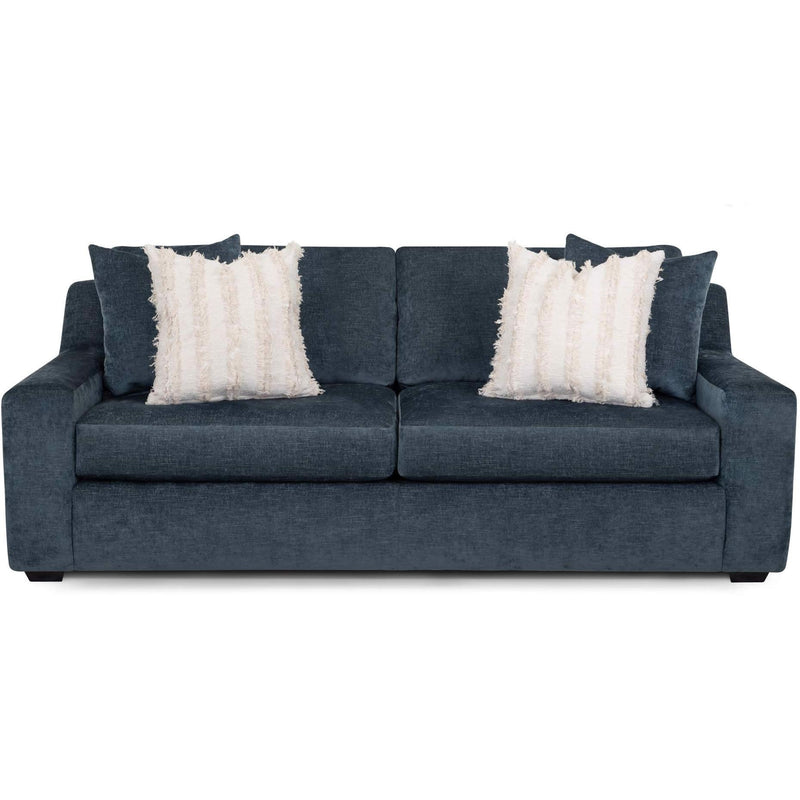 Franklin Indigo Stationary Fabric Sofa 814-40 3415-40 IMAGE 2