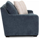 Franklin Indigo Stationary Fabric Sofa 814-40 3415-40 IMAGE 3
