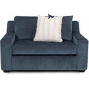 Franklin Indigo Stationary Fabric Chair 814-88 3415-40 IMAGE 2