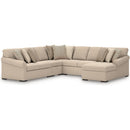Benchcraft LadyMae 59404S4 5 pc Sectional with Chaise IMAGE 1