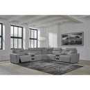  Signature Design by Ashley Modmax 65906S9 7 pc Power Reclining Sectional with Chaise IMAGE 6