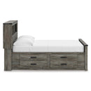 Signature Design by Ashley Frandern B4480B9 Full Bookcase Panel Bed with Storage IMAGE 4